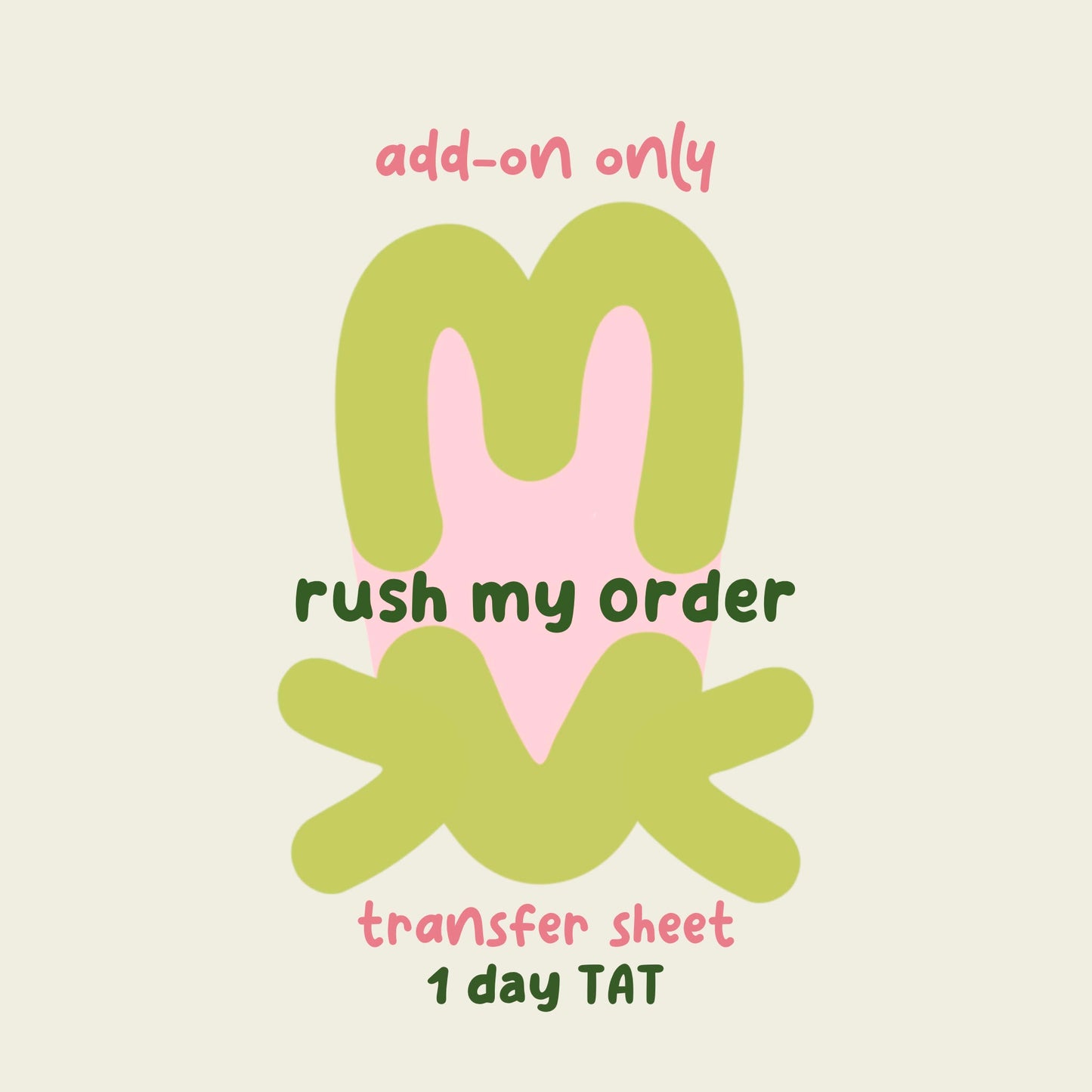Rush My Order - Transfer (ADD-ON) matoko