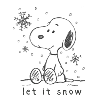 Winter Beagle: Let it Snow! matoko